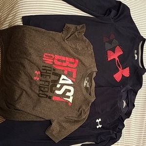 Boys size medium Under Armour bundle